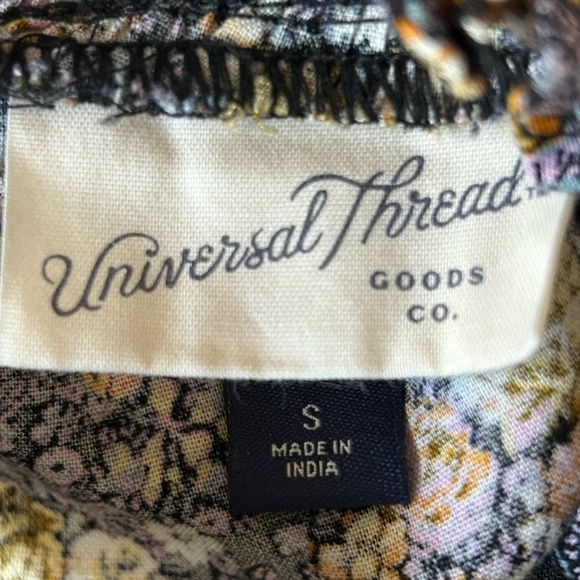 Floral Prairie Maxi Dress Long Sleeve Boho Universal Thread - Picture 8 of 8